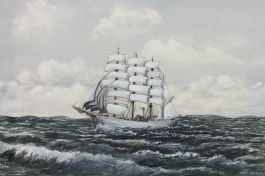 Nat Gordon  - 1973 Watercolour, San Maru