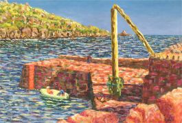 Gerry B. Gibbs - 1971 Oil, Orange Harbour