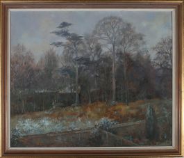 Alison M. Dickens (b.1917) - 1969 Watercolour, Frosty Morning