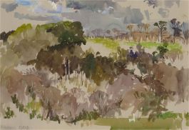 Michael Cadman RI ARCA (1920-2012) - 1992 Watercolour, Cornwall Estate