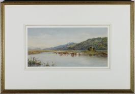 Elizabeth Surtees  - Framed Late 19th Century Watercolour, The Upper Ilminster