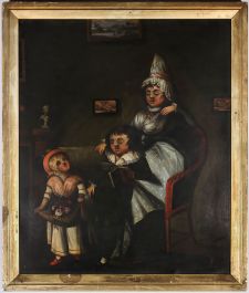 Mid 19th Century Oil - The Eloquent Young Man