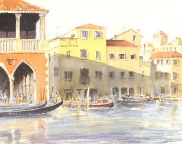 Brian Wilson - Contemporary Watercolour, Gondola Park