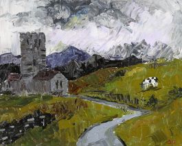 Daniel Nichols - Contemporary Oil, Snowdon Way