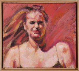Clifford Hanley (1948-2021) - Framed 20th Century Oil, Facine