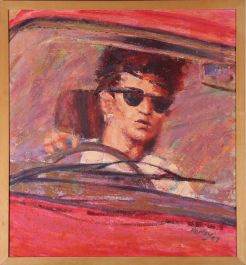 Clifford Hanley (1948-2021) - Framed 1992 Oil, To The Park