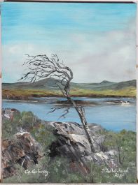 Dot Talbot-Hood - 2000 Oil, Bog Road