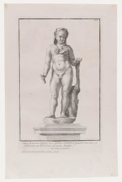 Sir Nicolas Dorigny (1658-1746) - Etching, Aventinus Son of Hercules
