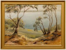 Doreen King  - Australian School Mid 20th Century Oil, Peppermint Grove