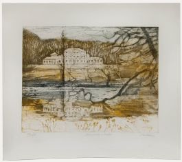 Pat Mallinson (1930-2008) - Contemporary Etching, Kenwood in Winter