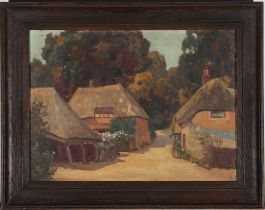Reginald St. Clair Marston (1886-1943) - Framed Oil, Cockington Forge