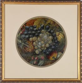 Mid 19th Century Oil - Still Life of Various Fruits