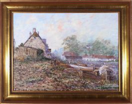 Nick Wood - Contemporary Oil, A West Country Creek