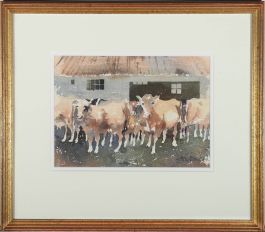 Anthony Bloomfield - Framed 20th Century Watercolour, Muck & Mire