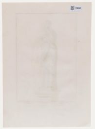 Sir Nicolas Dorigny (1658-1746) - 18th Century Etching, Statue of Giulia Mamaea