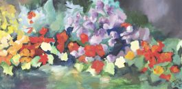 J. G. H - 20th Century Oil, The Garden Border
