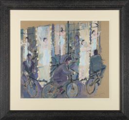 Judy Dewsbury - 20th Century Gouache, Illusion