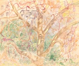 Austin Taylor (1908-1992) - Mid 20th Century Gouache, Tangled Trees