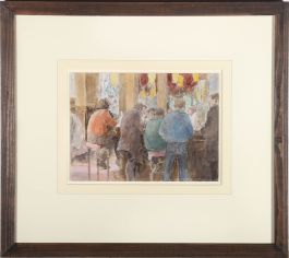Audrey Lanceman (b.1931) - 20th Century Watercolour, The Pub