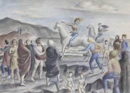Helen Steinthal (1911-1991) - 20th Century Watercolour, The Warning