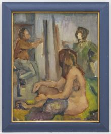 Dorian Levine - Contemporary Oil, The Artist's Studio