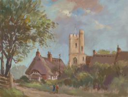 Arvind Limaye - 20th Century Oil, A Walk Through the Village