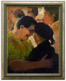 Norman R. Coker - Contemporary Oil, Hello Mum