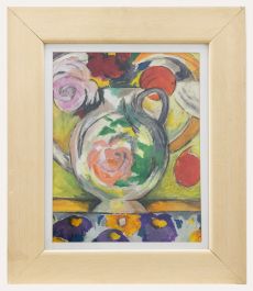 F. McA - 20th Century Oil, Summer Vase