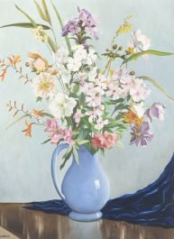 D. J. Brown - 20th Century Oil, Cosmos and Freesias
