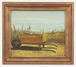 Kim Thrower - 1995 Oil, The Wheelbarrow