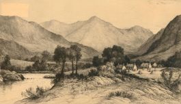 John Fullwood RI RBA (1854-1931) - Etching, River Coe, Scotland