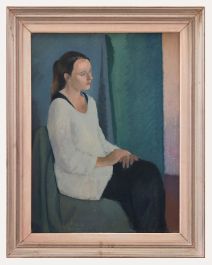 John Fattorini - Framed 20th Century Oil, Helen