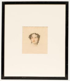 S. A. Wilde - Framed 19th Century Watercolour, Miss Siddon
