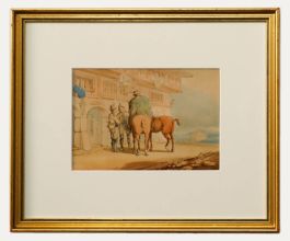 Charles Cooper Henderson (1803-1874), 19th Century Watercolour, Tyrolean Posting