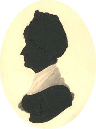 Early 19th Century Silhouette - Lady of the House