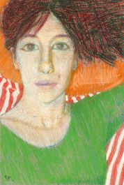 Ewart Johns (1923-2013) - c.1979 Pastel, Katrina Face