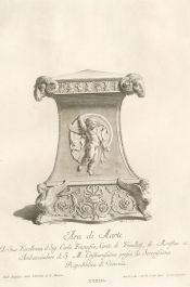 Zanetti's Ancient Statues - 18th Century Engraving, Altar of Mars