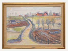 Uno Bornemark - Mid 20th Century Oil, Road to The Farm