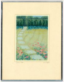 Jane Wagner - Contemporary Embroidery, Garden Path