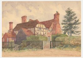 Thomas Garratt - Early 20th Century Watercolour, Lollesworth Farm House