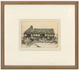 Martin Caulkin (b.1945) - Framed 20th Century Etching, Nos. One & Two, The Bow