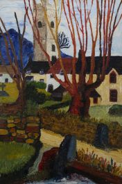 Rosa Geldon - Contemporary Oil, Church Cottages