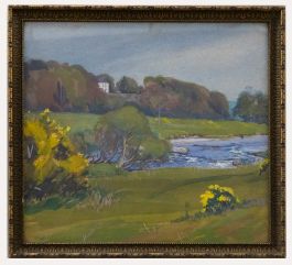 C. M. Baylay - Early 20th Century Watercolour, Innislinga Abbey