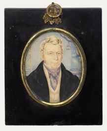 Thomas Martin - 1835 Watercolour, The Gentleman