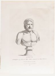 Zanetti's Ancient Statues - 18th Century Engraving, Giove