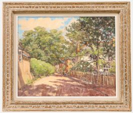 John Chapman - Framed Contemporary Oil, Orleans Road, Twickenham