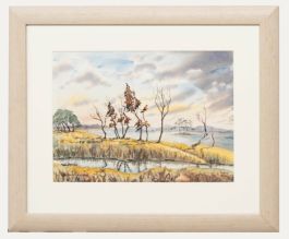 Mary Alston - Framed Contemporary Watercolour, Wester Ross