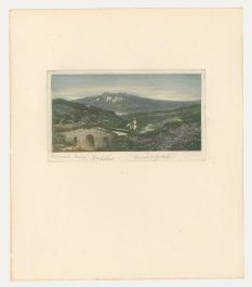 Claude Rowbotham (1864-1949) - Early 20th Century Aquatint, Merrivale Bridge