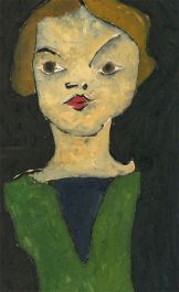 Ben Carrivick - Contemporary Oil, A Stare