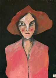Ben Carrivick - Contemporary Oil, Portrait of a Woman